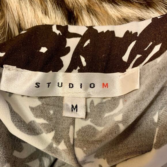 Studio M ABY Midi Skirt Women M Floral Whimsical Asymmetrical Fairygoth Flowy - Picture 7 of 9